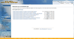 Desktop Screenshot of lecerfvolant.info